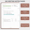 EMSHOI Meeting Notebook for Work with Action Items - 240
