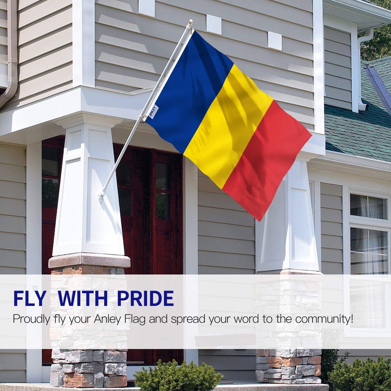 ANLEY Fly Breeze 3x5 Feet Chad flag - Vivid Color
