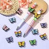 LiQunSweet 12 Pcs 6 Styles Butterfly Silicone Beads Butterfly Silicone