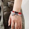 FDEETY Spider Sun Crescent Moon Love Couple's Bracelet Crystal Beaded