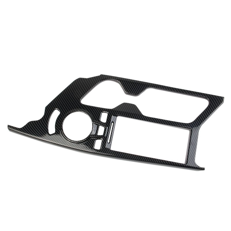 Fewshaw Carbon Fiber Central Control Gear Shift Panel Cover Trim