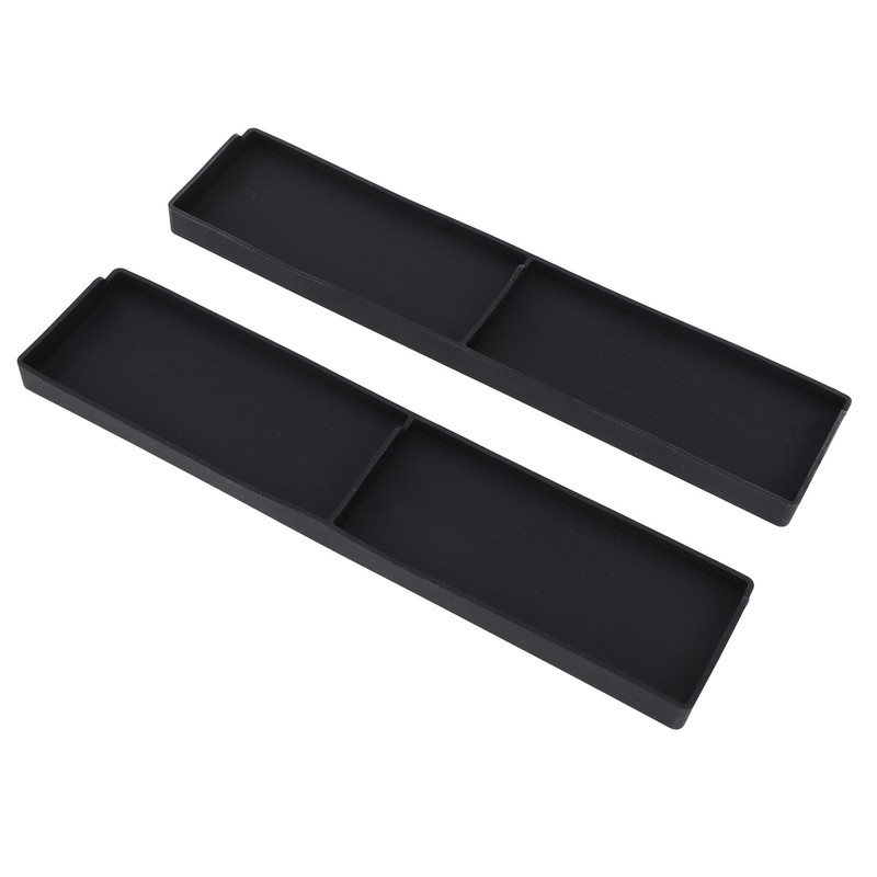 2PCS Stove Top Shelf Silicone Spice Rack Magnetic Back 2