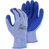 Majestic 3385A/ 9 All-Purpose Glove, Crinkled Latex Palm on Cotton/Poly,