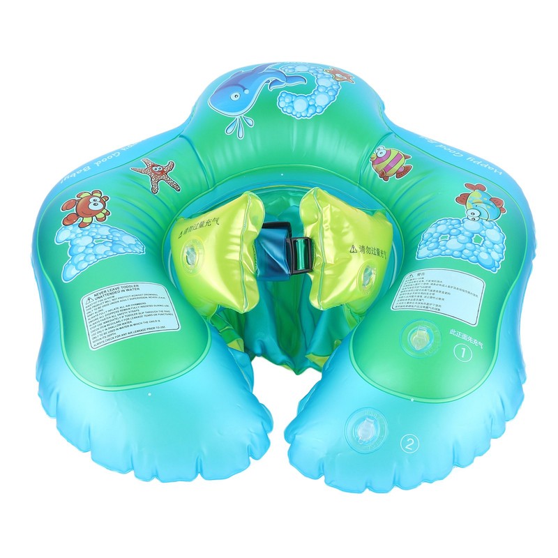 Baby Swimming Ring PVC Cartoon Inflatable Swim Float Children Anti