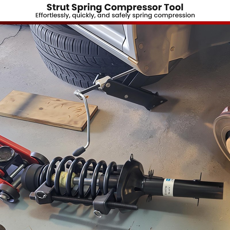 ATPEAM Macpherson Strut Spring Compressor 2pc Heavy Duty Coil Spring