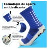 Jasu Calceta Antiderrapantesy Medias Recortadas Para Futbol Azul L