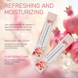 APPTI Moisturizing Hand Cream, Hydrating Nourishing Hand Lotion, Travel Size Hand Cream, Variety Fragrance (Pomegranate)
