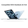 EooCoo Case Compatible with MacBook Air 13 inch M5 2026-2022