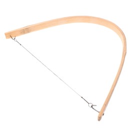Tofficu Ergonomic Bow Coping Saw for Wood Cutting Professional Woodworker Hand Saw Tool Noise Reduction