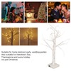Lighted Birch Tree Adjustable Branches Stable Bottom Birch Tree with
