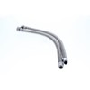 Chrome Dietz Type Headlights and Stainless Conduit Set, 12 Inch