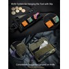 TACTICAL GEEK Storage A2 M EDC Pouch Organizer, Nylon Coin