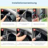 Wind Deflectors Compatible with VW Caddy 3 2004-2015, Rain Deflectors,