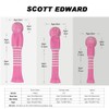 Knit Woods Golf Head Covers, Set of 4, Pink Color,