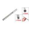 sourcingmap Milling Cutter Straight 4 Flutes End Mill 12mmx12mmx100mmx160mm