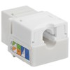 RJ45 CAT6 Keystone Jacks - Punch Down (White)