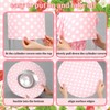 SmoothNovelty 3 Pcs Strawberry Cylinder Pedestal Stand Covers Spandex Plinth