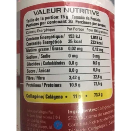 Colágeno Sabor Berries 450 Gr Con Inulina Collagene Plus