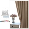 PONY DANCE Nursery Curtains with Passage Curtains, Opaque, Short, Thermal,