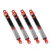 KEEDA 4PCS Aluminum Threaded Shock Absorbers Oil Damper for 1/18