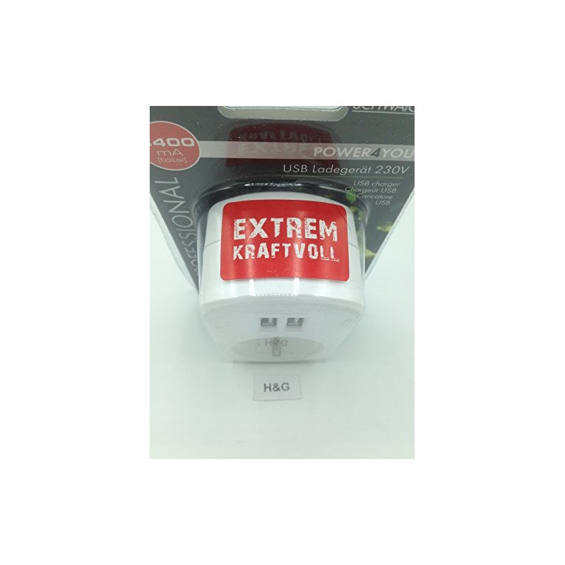 Schwaiger LAD 240 Professional Power4You USB Charger 230 V 3400