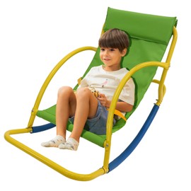 PLATPORTS Big Recliner Chair Oversized - Living Room Chairs - Kids Saucer Chair Seesaw - Toddler Chaise Lounge Reading Chair - Playground Equipment for Home - Backyard, Daycare
