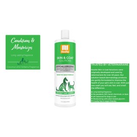 Dog Shampoo Sensitive Skin Gentle Coconut Lime Verbena Hypoallergenic Aromatic Grapefruit Seed Extract (1 Gallon)