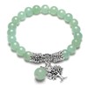 JSDDE Natural Gemstone Life Tree Stretch Bracelet, Reiki Healing Crystal