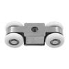 ZONADAH 2 Pieces 4 Wheel Stainless Steel Sliding Rail Door