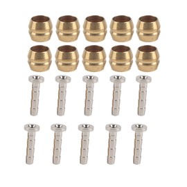 Cable Connection Set for 10 Set BH59/BH90 Hydraulic Disc Brake Hose Olive Plug Insert Shorten Brake Hose Brake Line Parts with Olive and Insert Pin