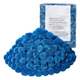 Reusable 4 Lbs Blue Polyester Fiber Filter Media Pool Filter Balls Sand Filter for Pools Replace Pool Filter Sand Pool FiltersFilter Ball Weight: 4 lbs, Filter Ball Color: Blue