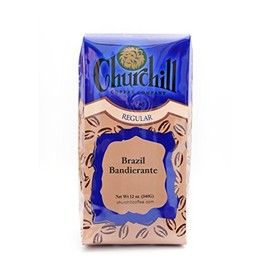 Churchill Coffee Brazil Bandierante 12 oz - Ground
