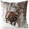 VOID Capricorn Bock Mufflon Winter Snow Cushion Cover Polyester Christmas