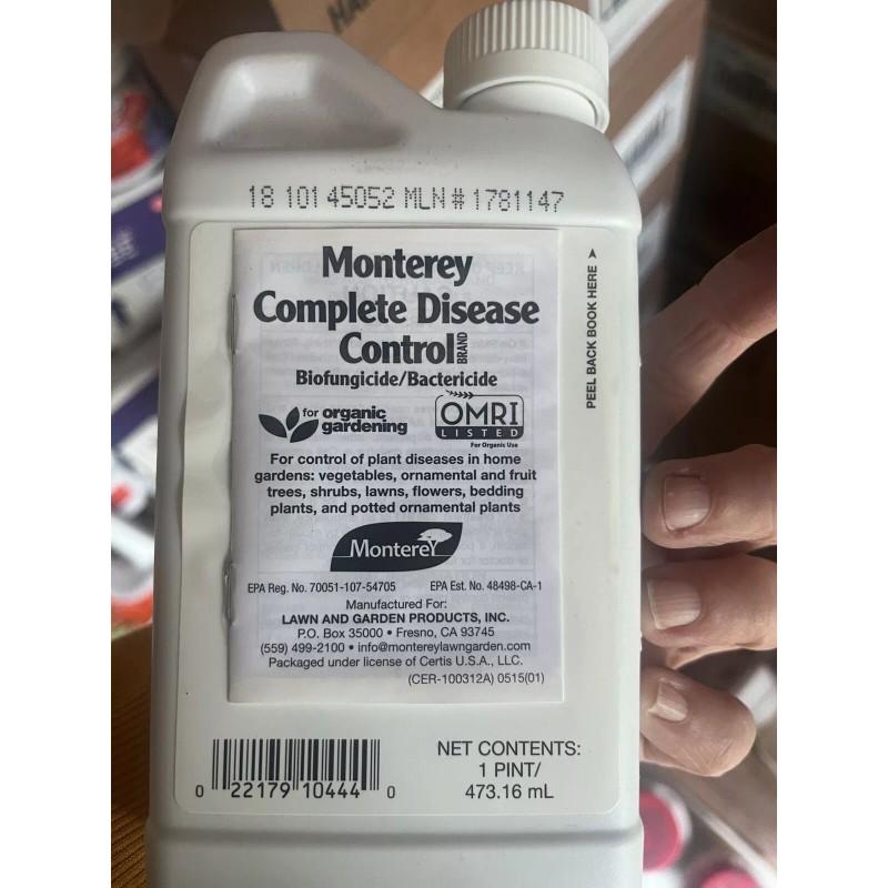 Monterey Comp. Concentrate Fungicide & Bactericide Control of Gard &