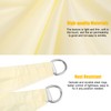 3 x 3 x 4.3 m Triangular Awning for Balcony,