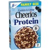 Cheerios Protein Cereal, Cookies and Crème, 8g Protein, Family Size,