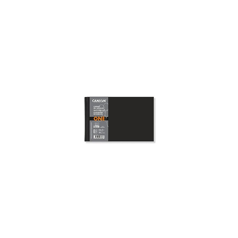 CANSON One Art Book Fine Grain 100gsm Sketchbook Hard Cover