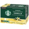 Starbucks Flavored Coffee K-Cup Pods, Vanilla Flavored Coffee, Made without