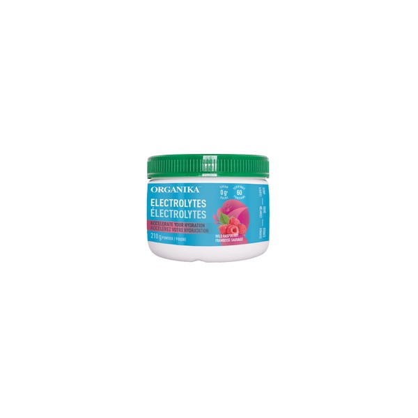 Organika Electrolytes Powder Wild Raspberry 210 g