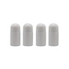 Constore 4 PCS Deodorant Roller Bottles with White Plastic Roller
