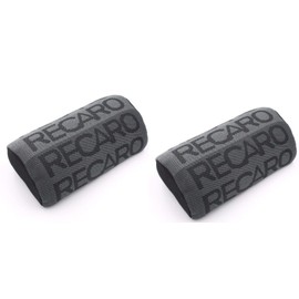 2PC JDM Recaro Racing Gradation For Car Seat Neck Rest Headrest pillow Fabric bucket seat material