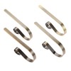 Christmas Stocking Hooks for Fireplace,Stocking Holders for Mantle, 4 Pack