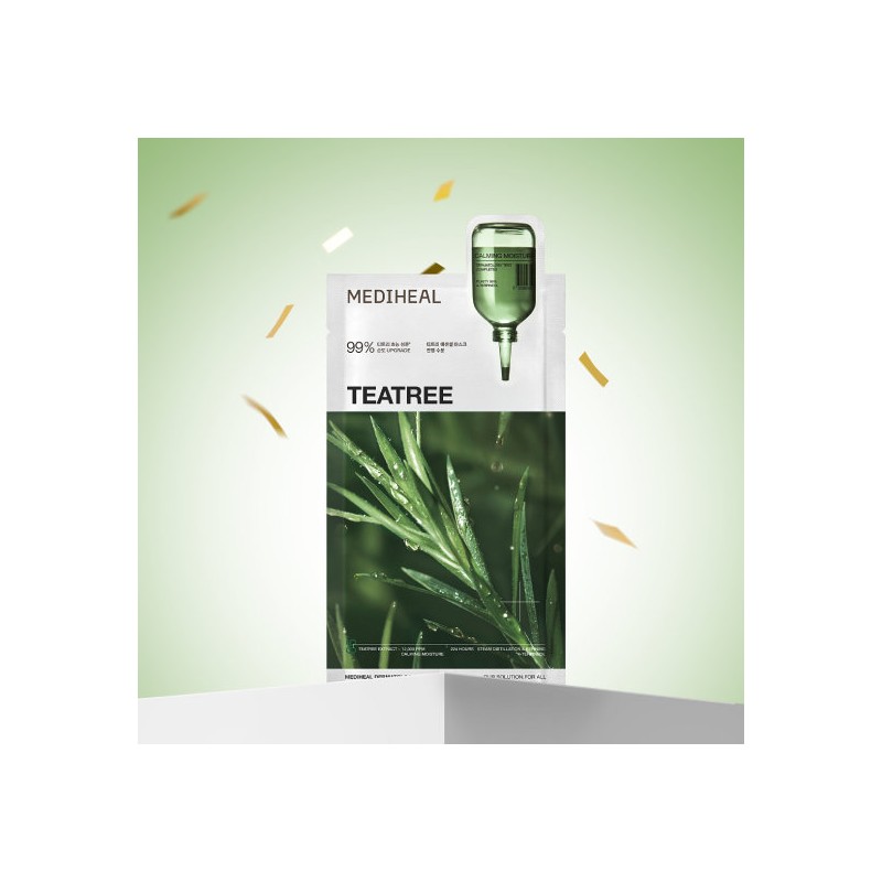 Mediheal Tea Tree Essential Mask Soothing & Moisturizing 20 Sheets