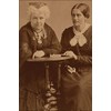 History Galore 24"x36" Gallery Poster, Elizabeth Cady Stanton and Susan