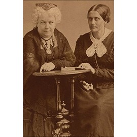 History Galore 24"x36" Gallery Poster, Elizabeth Cady Stanton and Susan B. Anthony 1870
