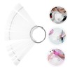 FOMIYES 1set Nail Tech Supplies Nail Art Display Boards Sample