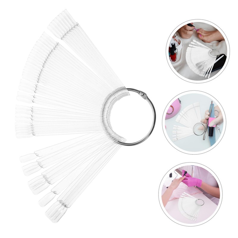 FOMIYES 1set Nail Tech Supplies Nail Art Display Boards Sample