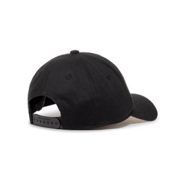 A｜X ARMANI EXCHANGE Mens Small Contrast Logo Baseball Hat, Black/White