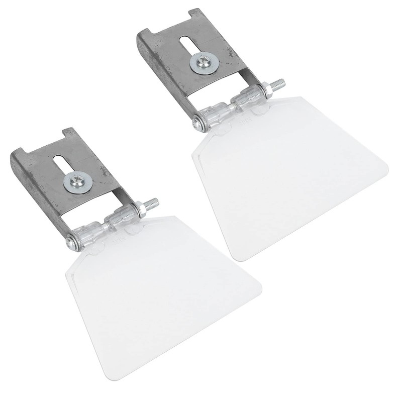 2Pcs Bench Grinder Eyeshield Stainless Steel Tool Shield for Grinder