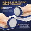 Homly Rolling Knife Sharpener, Knife Sharpening with Industry Diamonds for